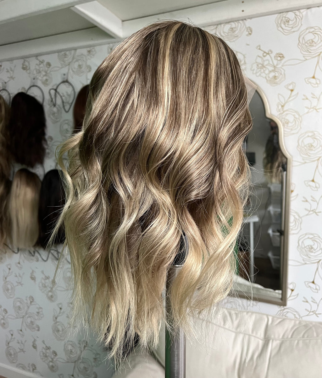 "Genna" 16" Transparent Lace Frontal