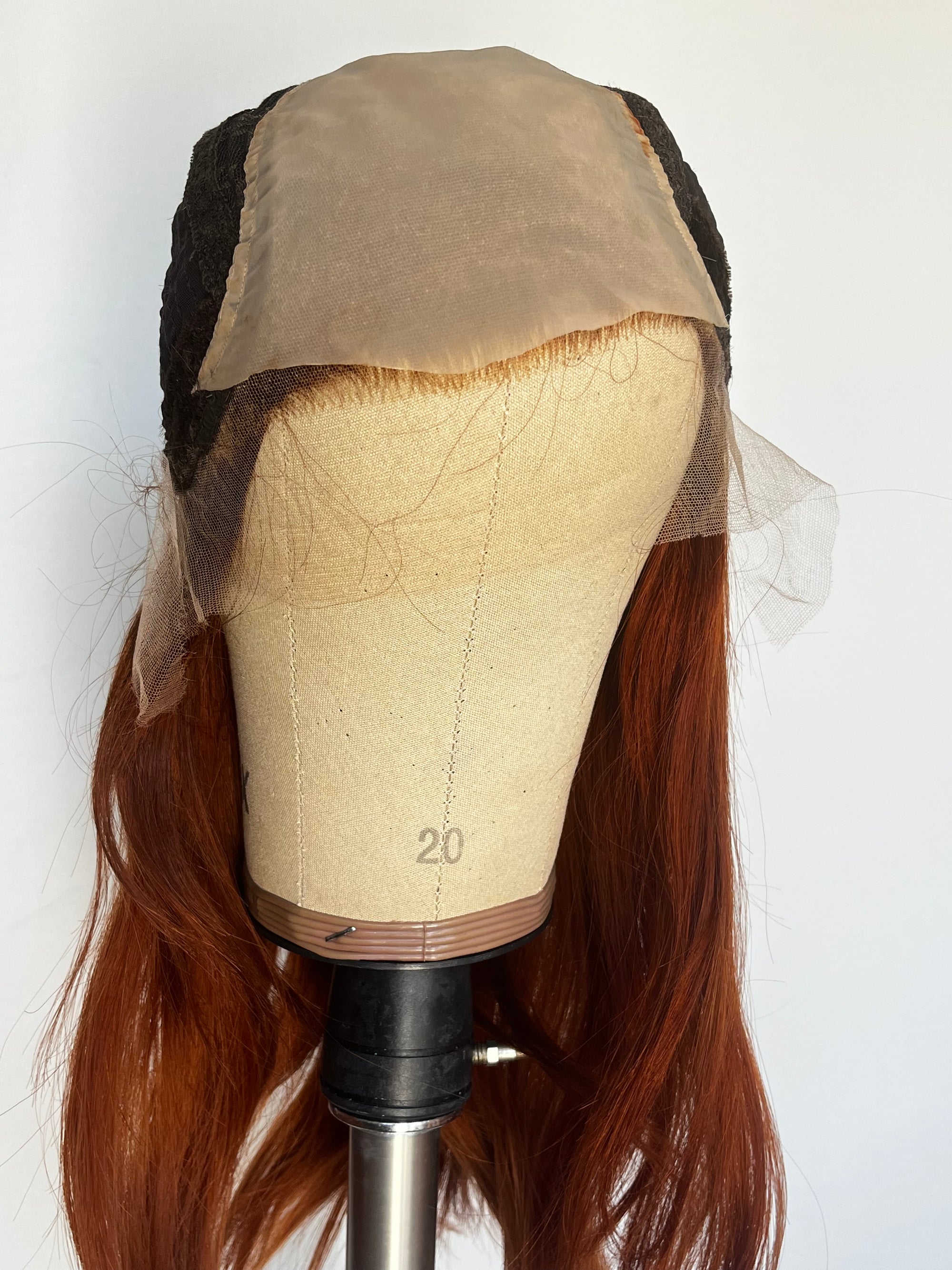 Custom Colored Red 22" (S) Lace Front