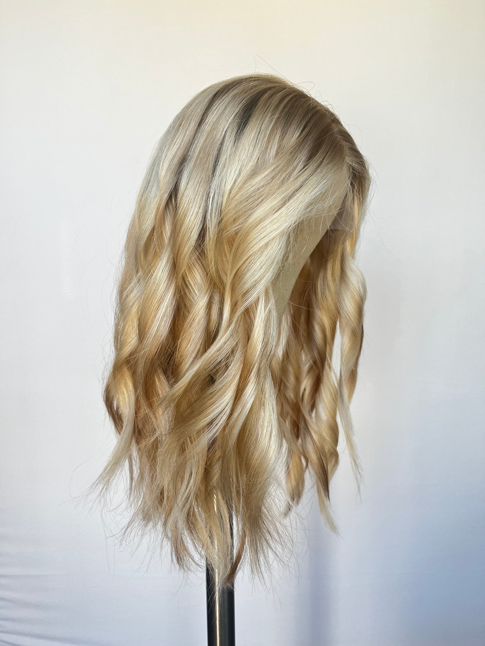 Custom Colored Blonde 20" (M) Lace Front