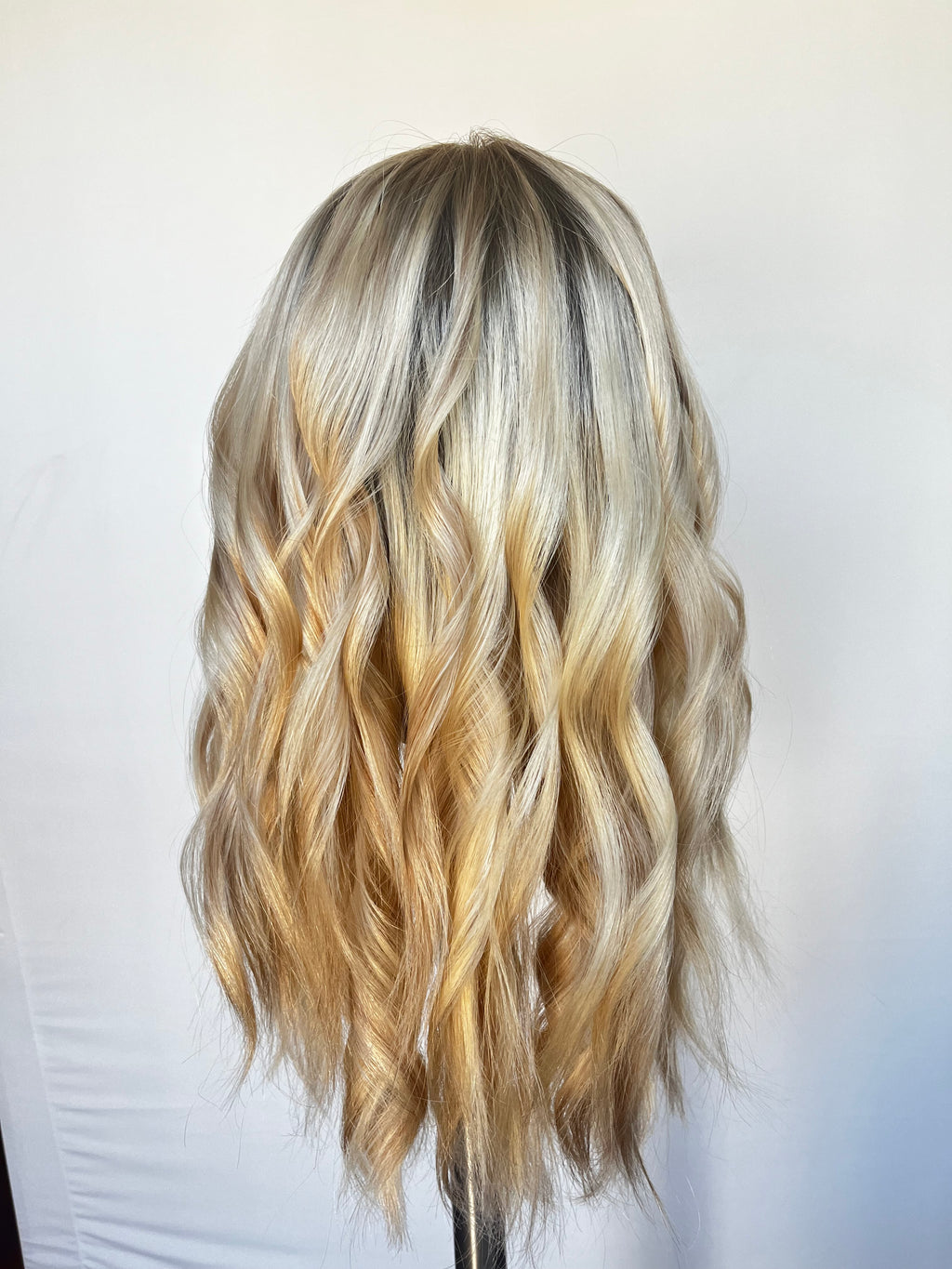 Custom Colored Blonde 20" (M) Lace Front