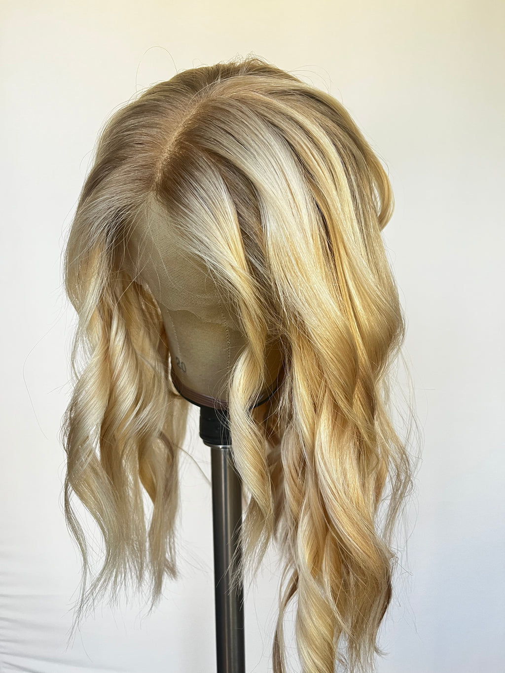Custom Colored Blonde 20" (M) Lace Front