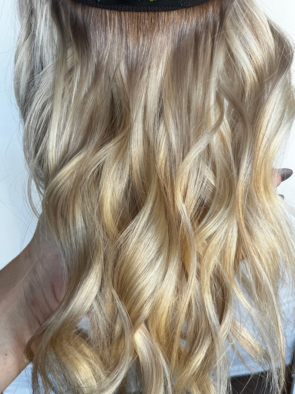 Custom Colored Blonde 20" (M) Lace Front