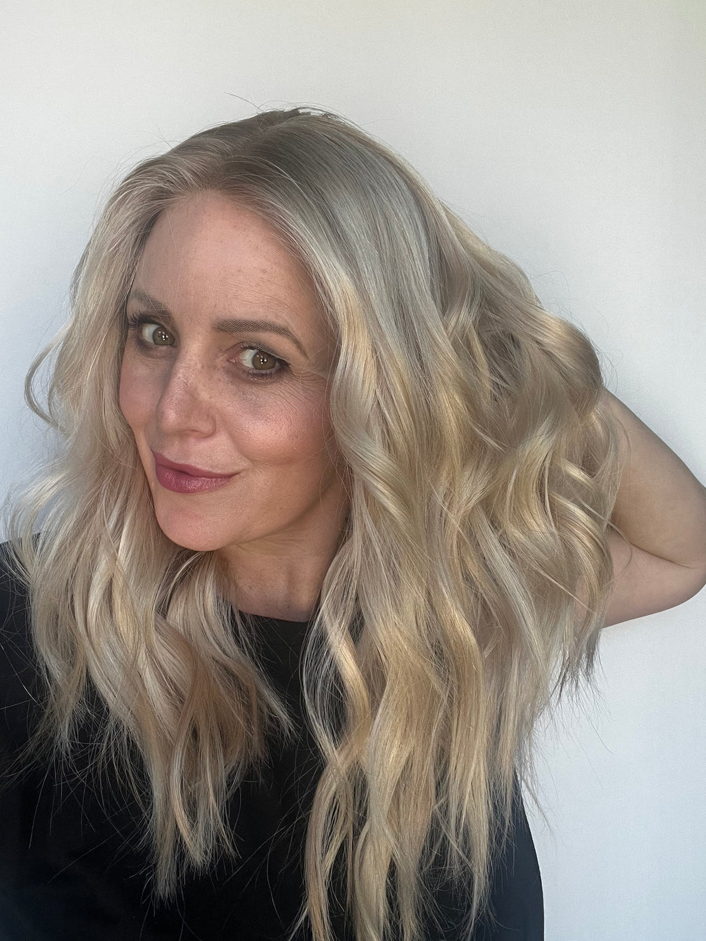 Custom Colored Blonde 20" (M) Lace Front