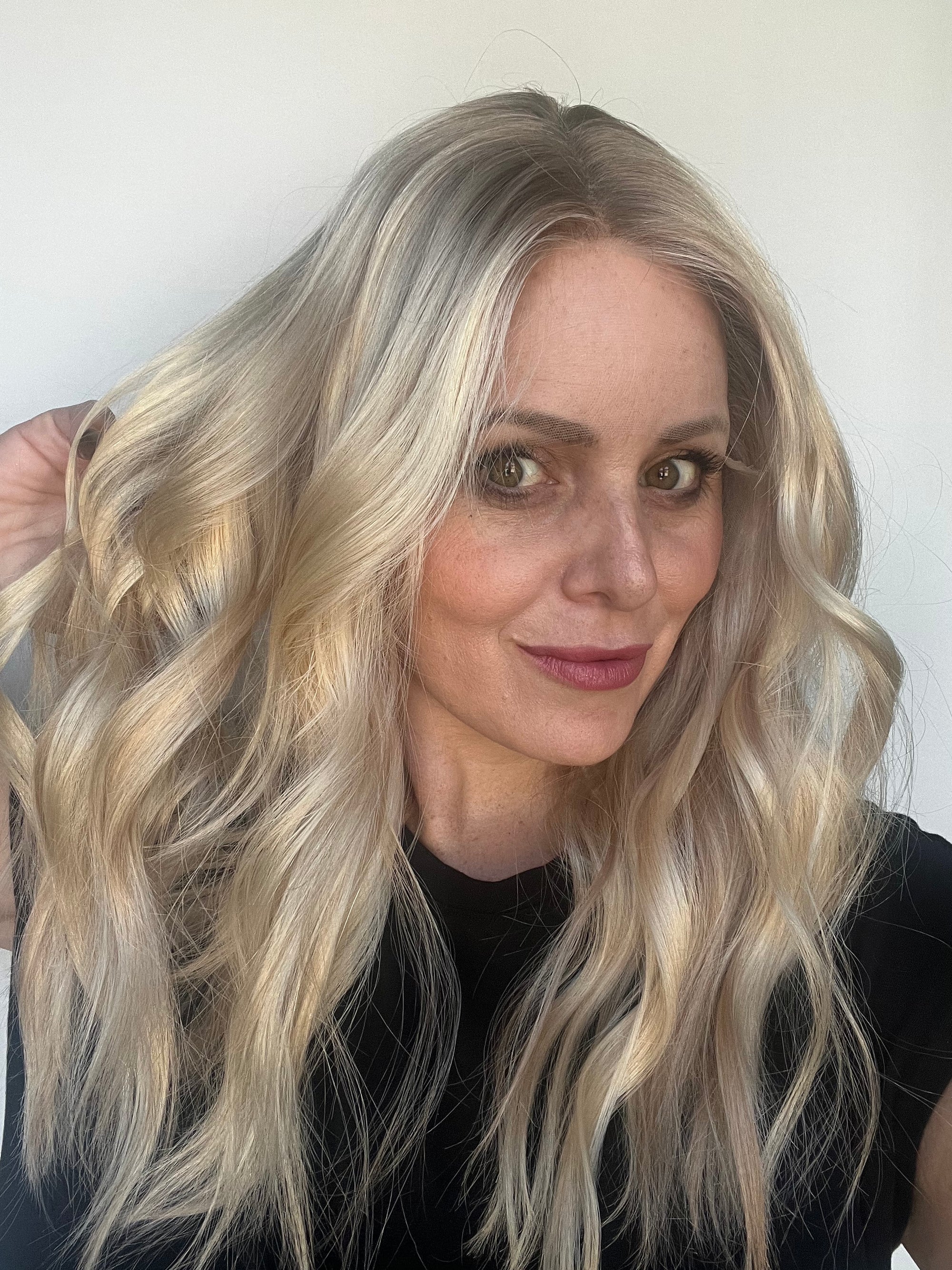 Custom Colored Blonde 20" (M) Lace Front