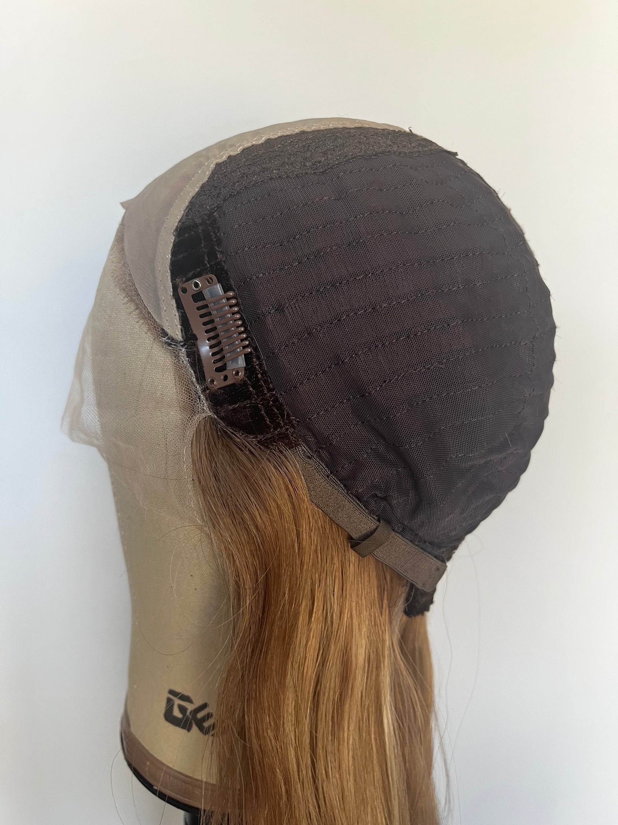 Custom Colored Honey Blonde 22"(M) Lace Front