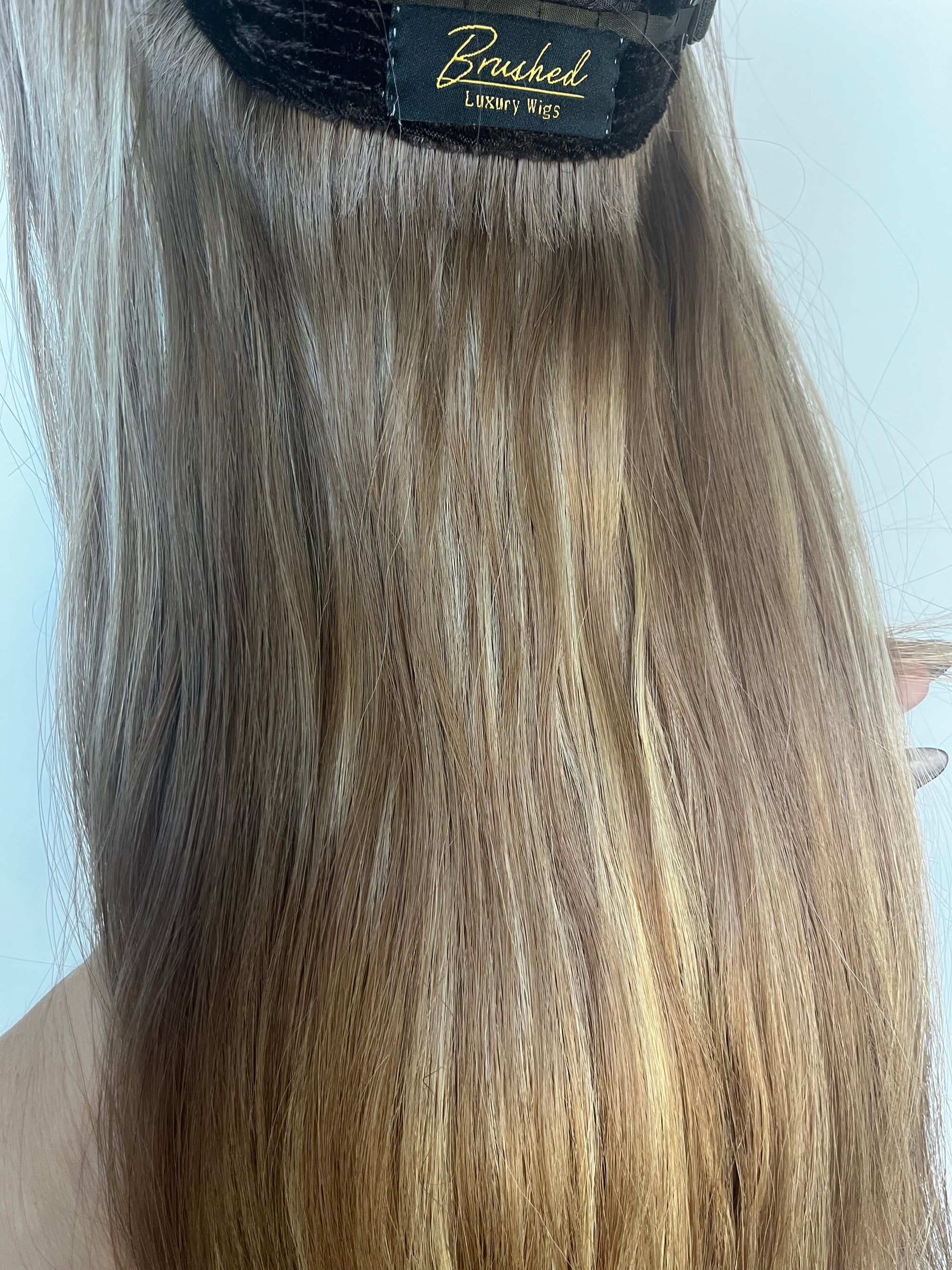 Custom Colored Honey Blonde 22"(M) Lace Front
