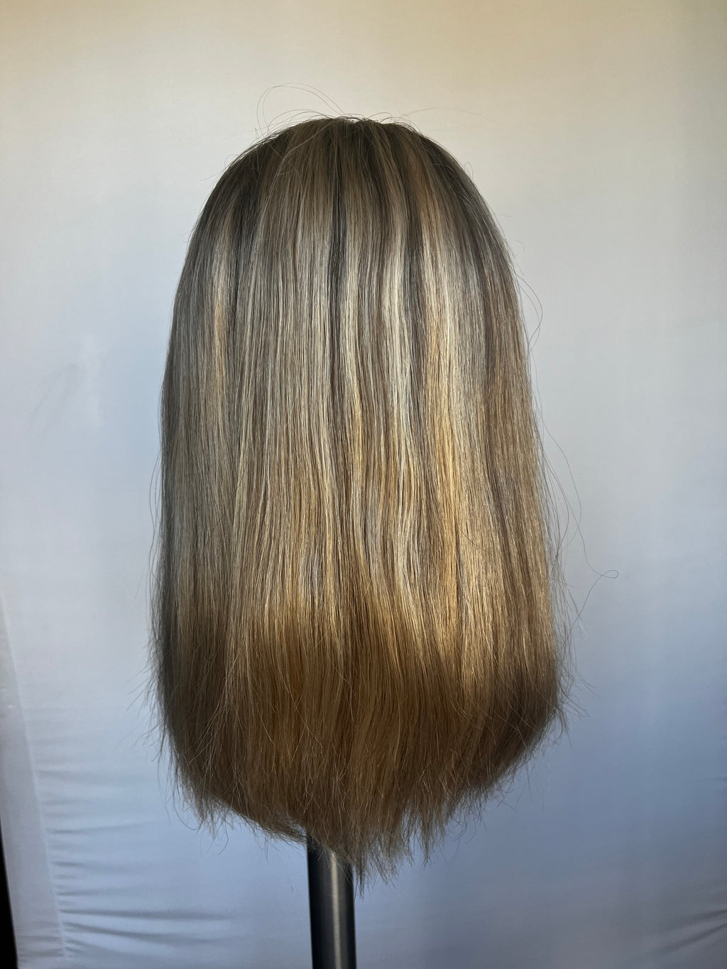 Custom Colored Rooted Blonde 14"(XS)  Lace Front