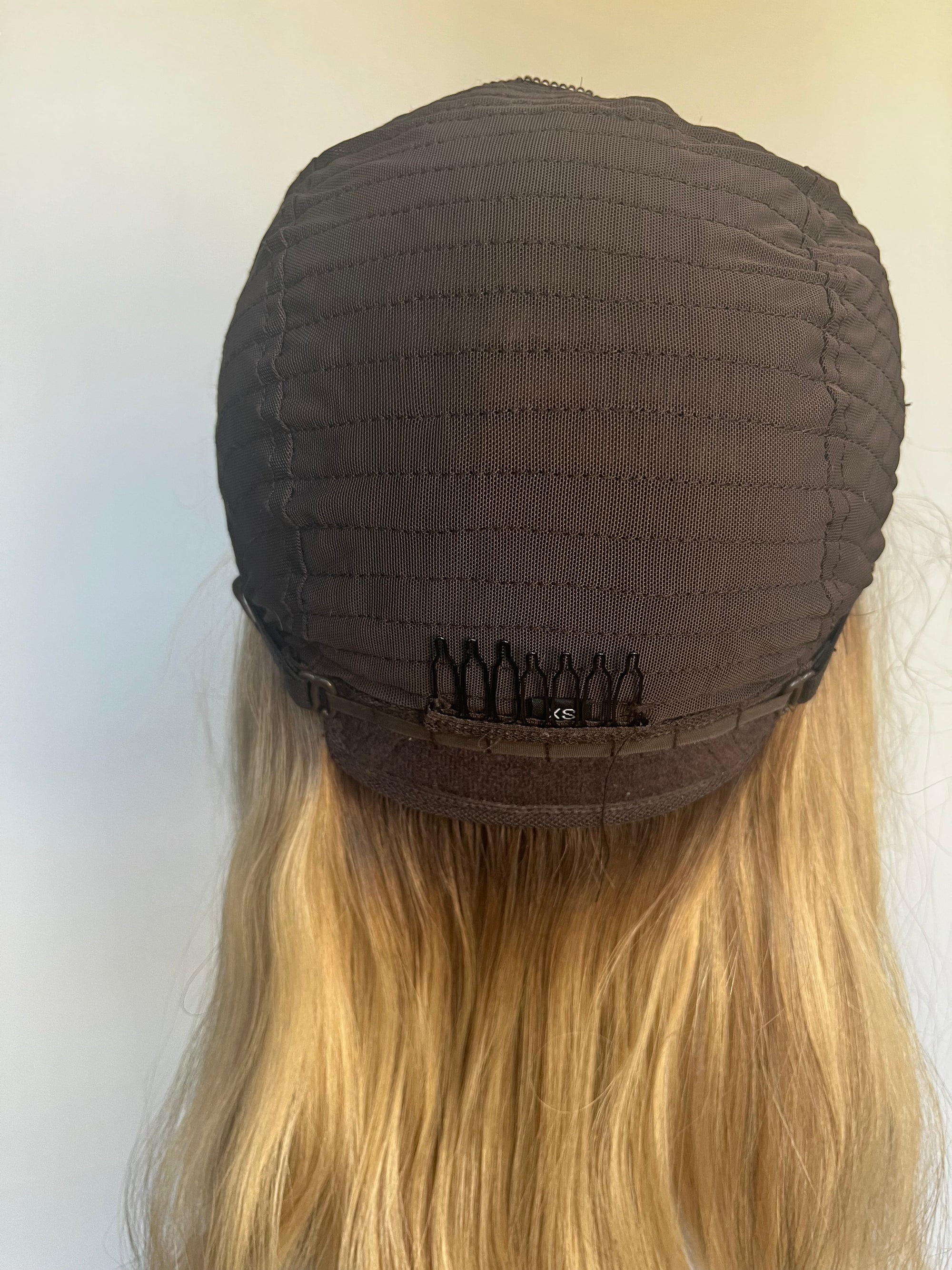 Custom Colored Rooted Blonde 14"(XS)  Lace Front