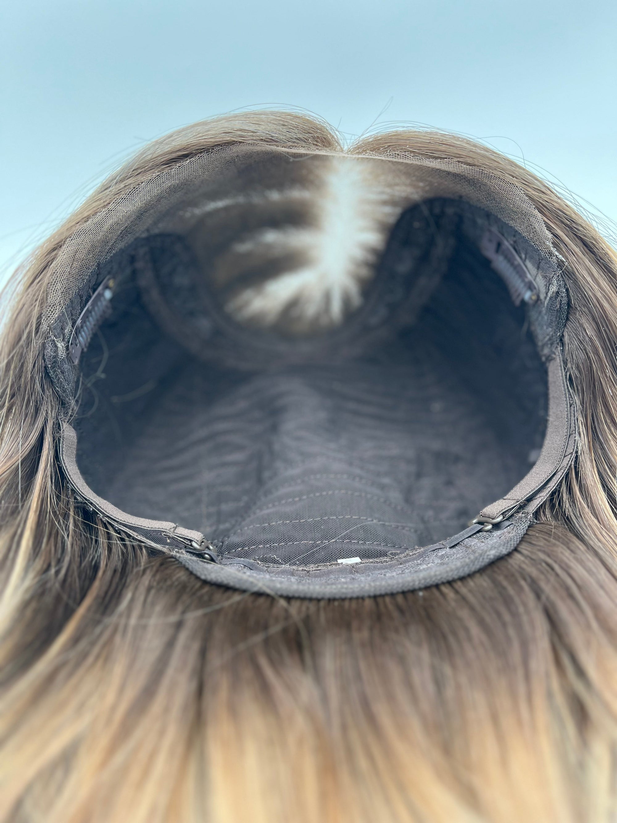 "Sara" Size Small  16" Transparent Lace Frontal with Ear Tabs