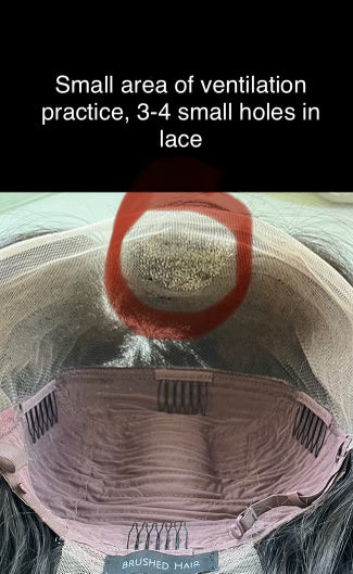 "Megan" 16" Transparent Lace Frontal **Sample Sale**