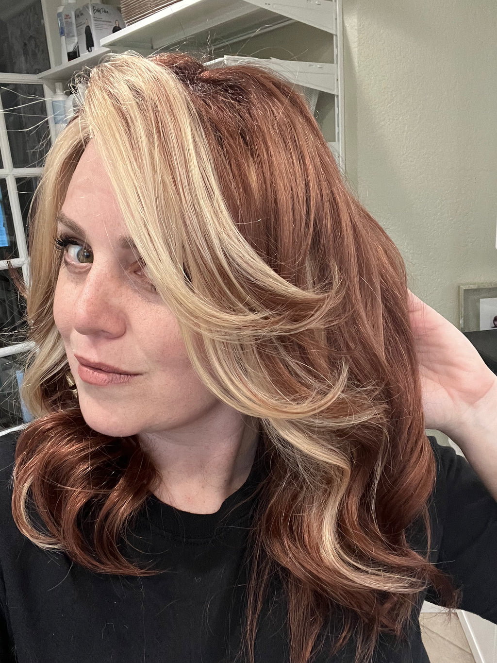 "Rachael" Size Small 16" Transparent Lace Frontal-  No ear tabs