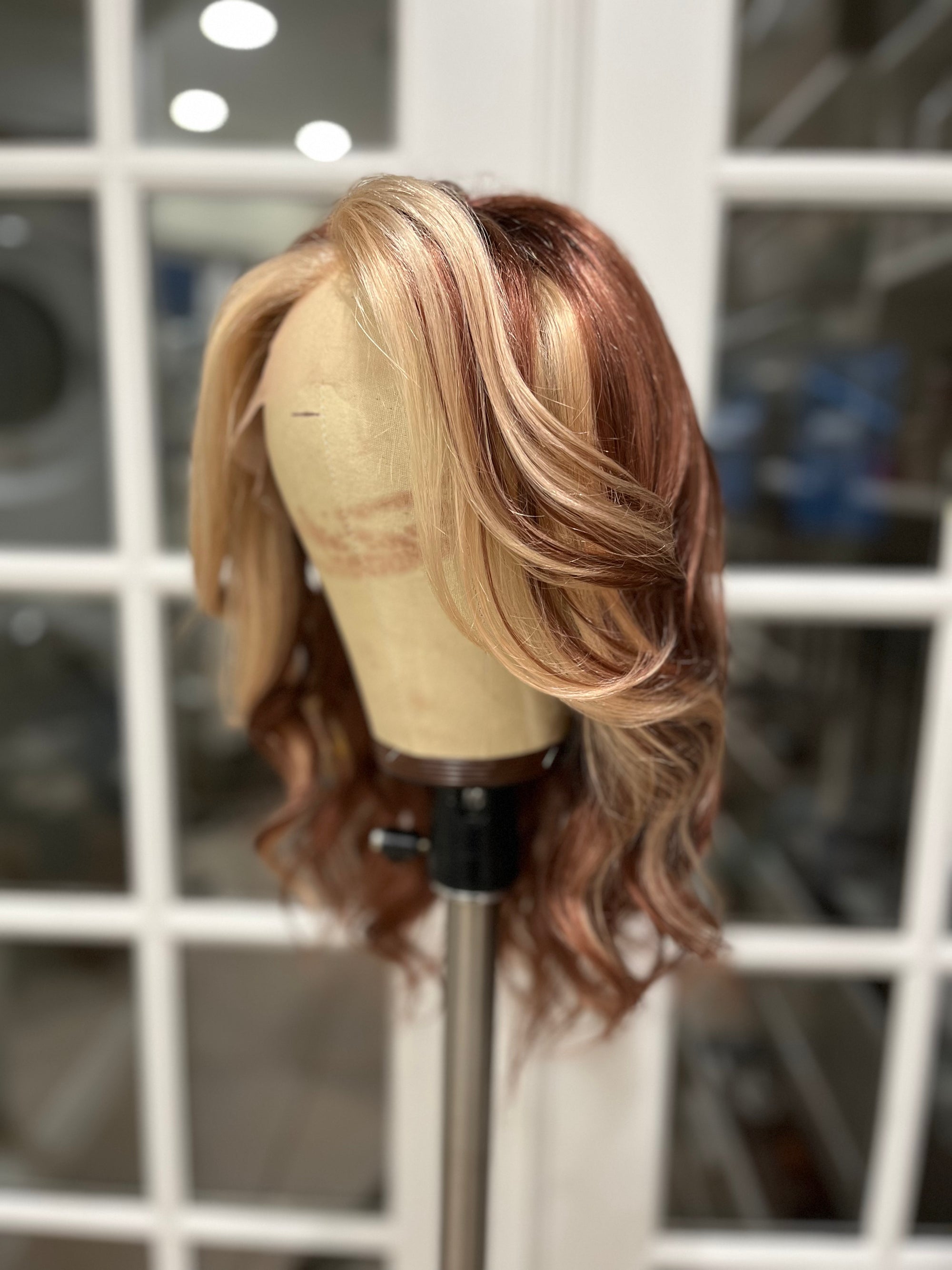 "Rachael" Size Small 16" Transparent Lace Frontal-  No ear tabs