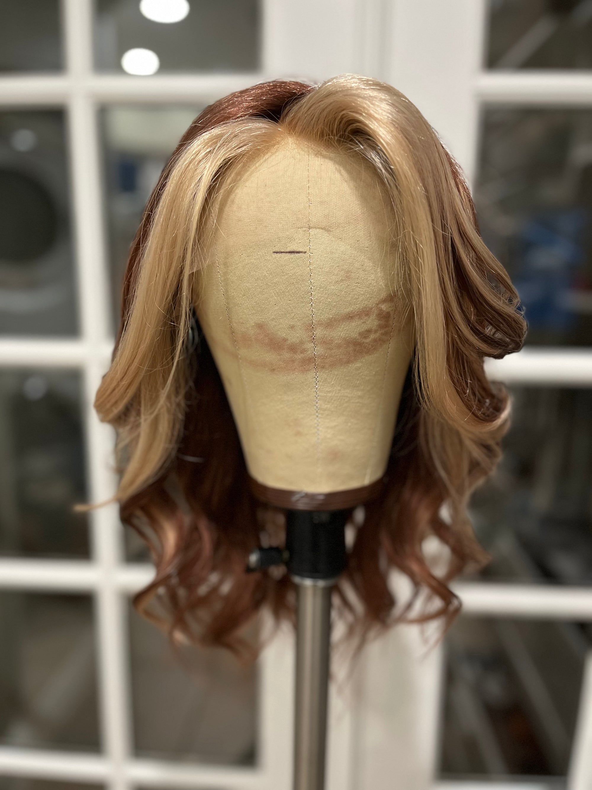 "Rachael" Size Small 16" Transparent Lace Frontal-  No ear tabs