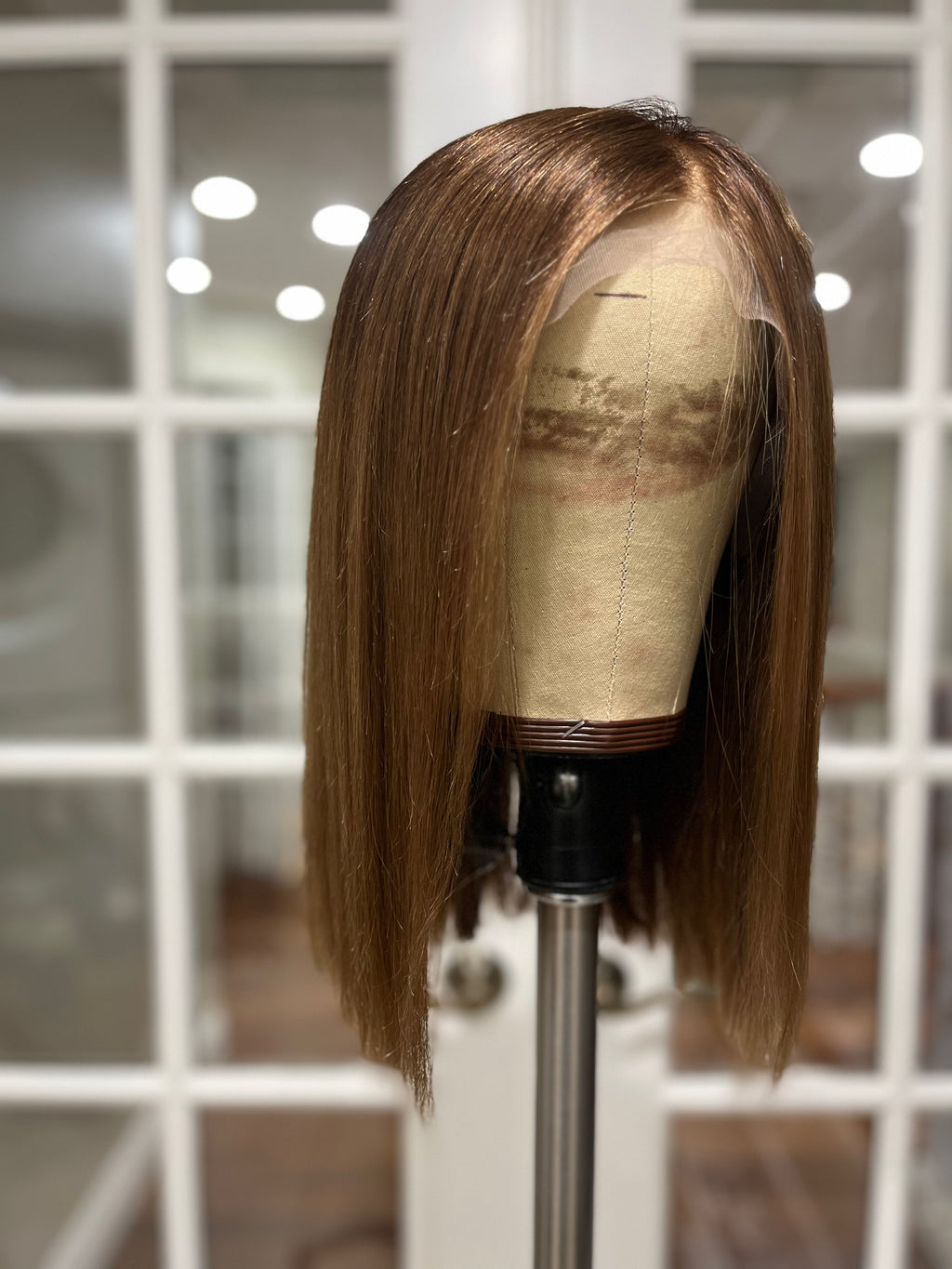 "Casey" Size Small 16" Transparent Lace Frontal - No Ear Tabs