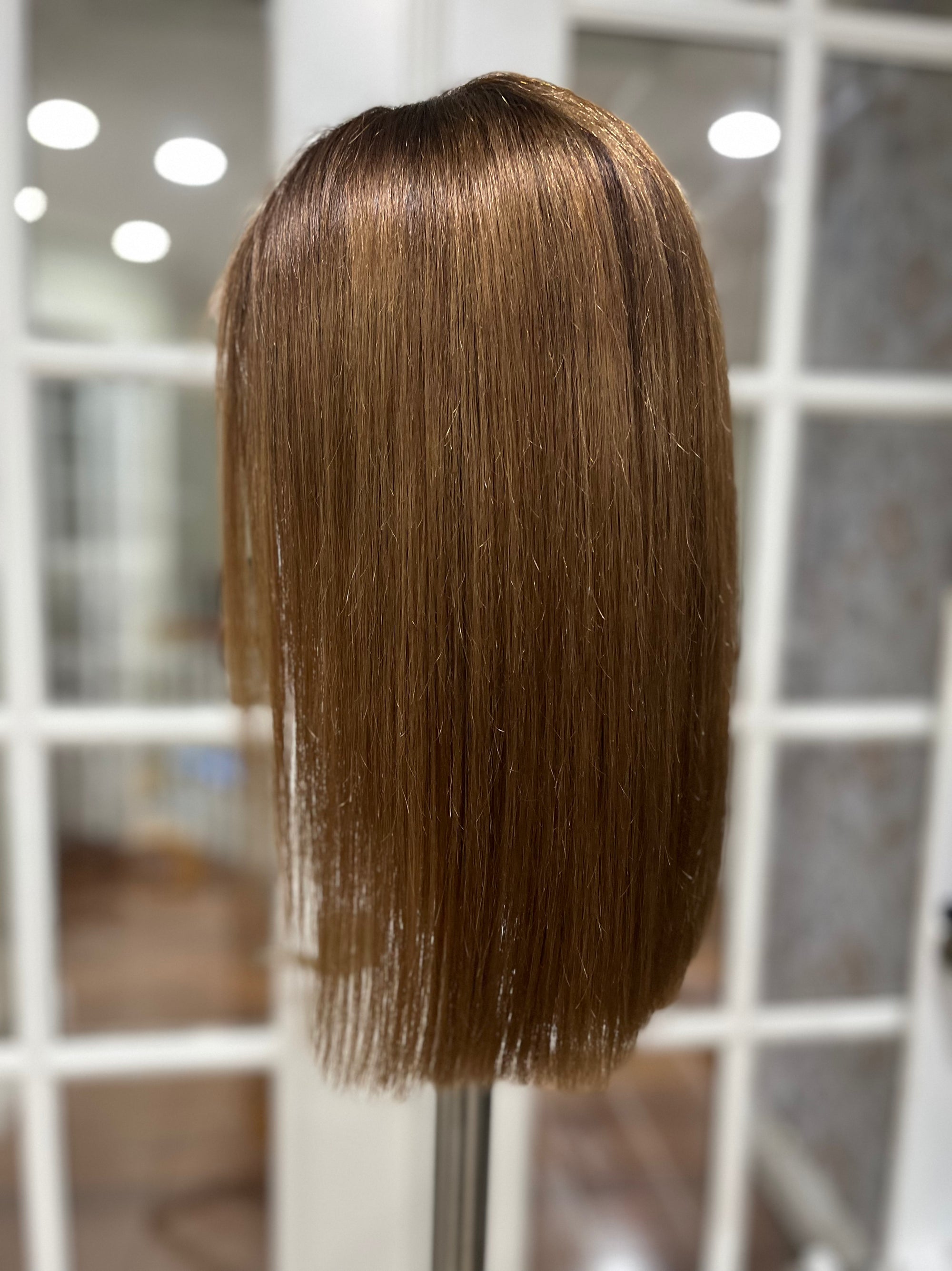 "Casey" Size Small 16" Transparent Lace Frontal - No Ear Tabs