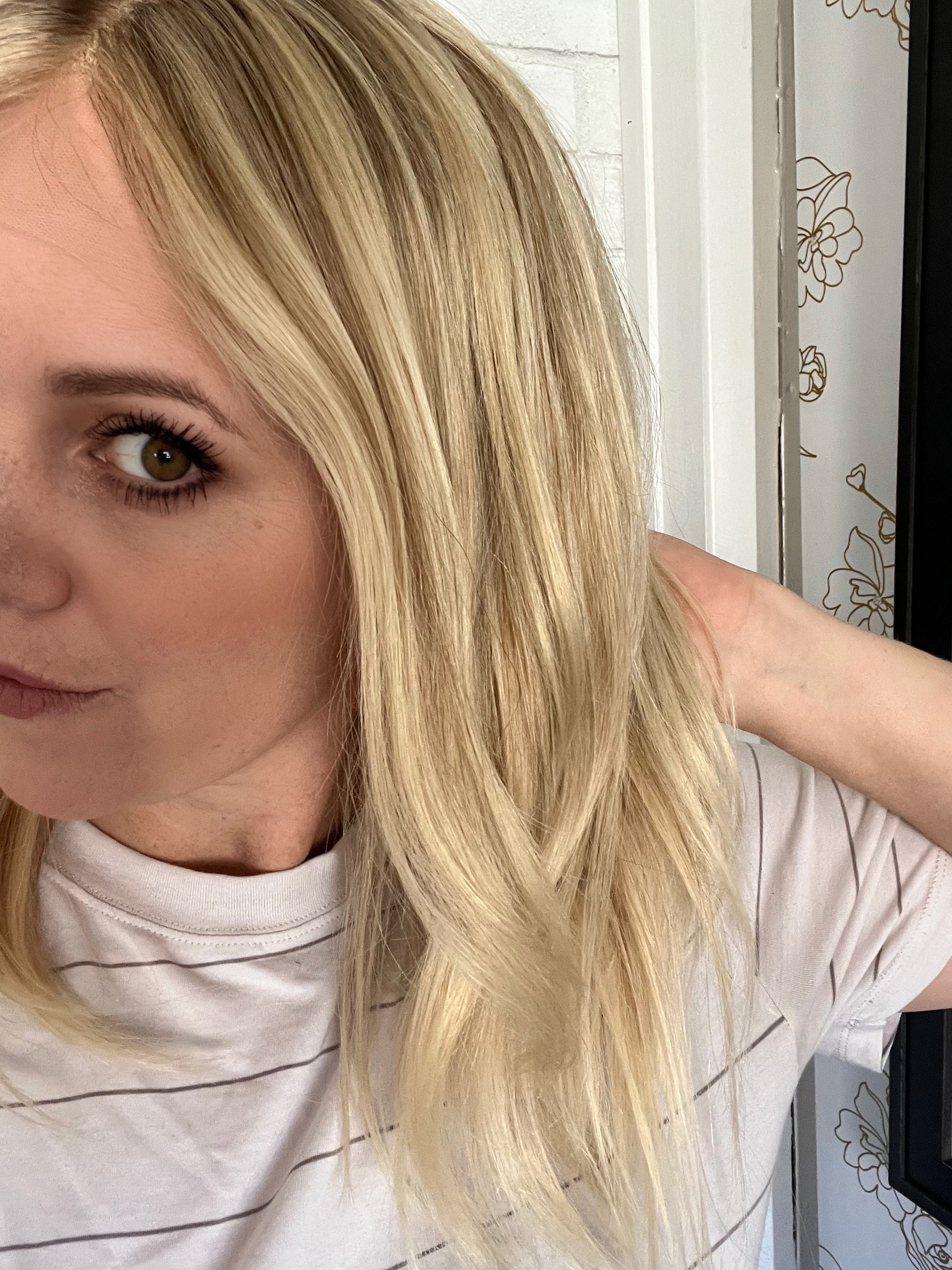 "Jane" 14" Transparent Lace Front Wig