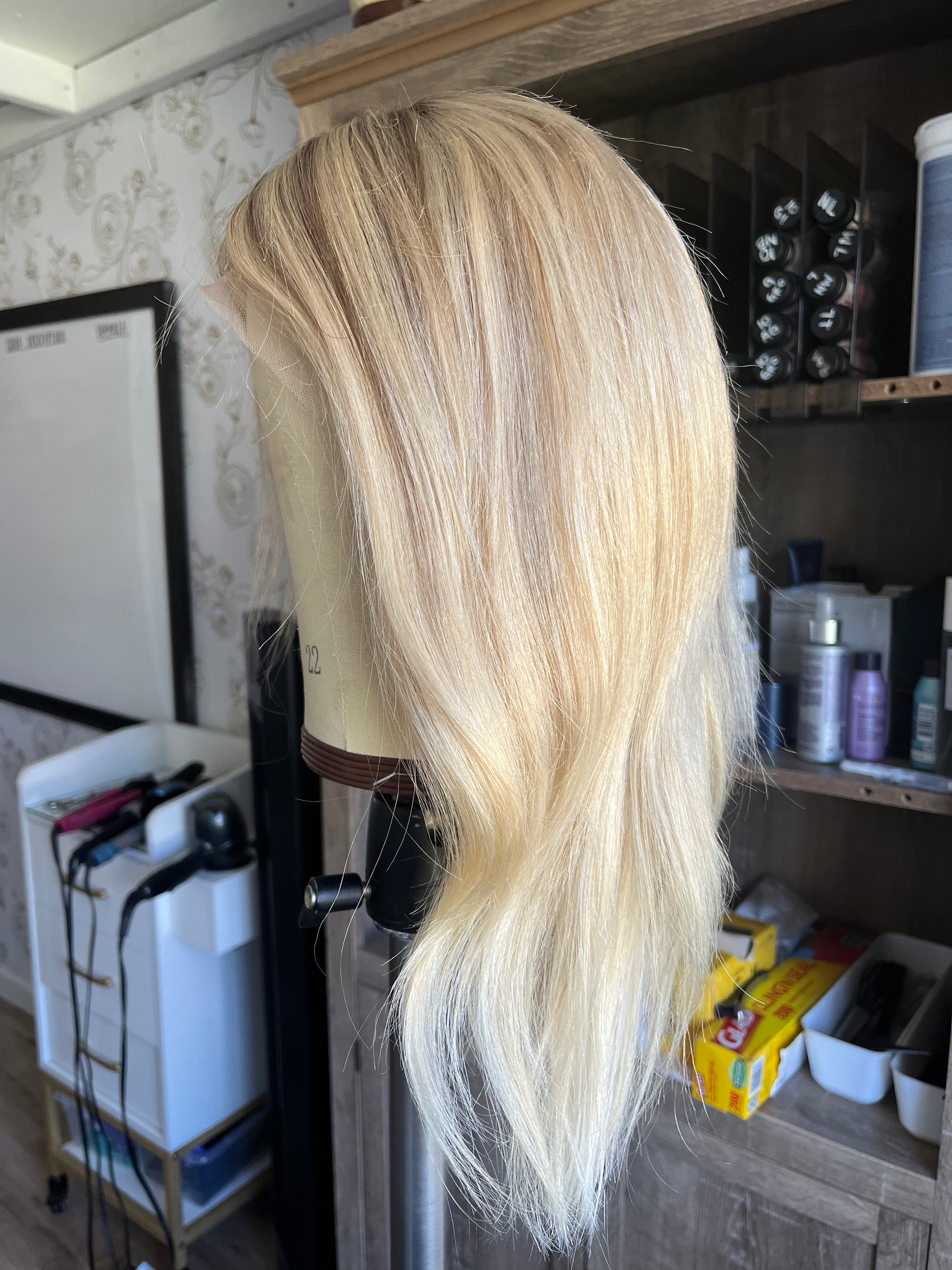 "Jane" 14" Transparent Lace Front Wig