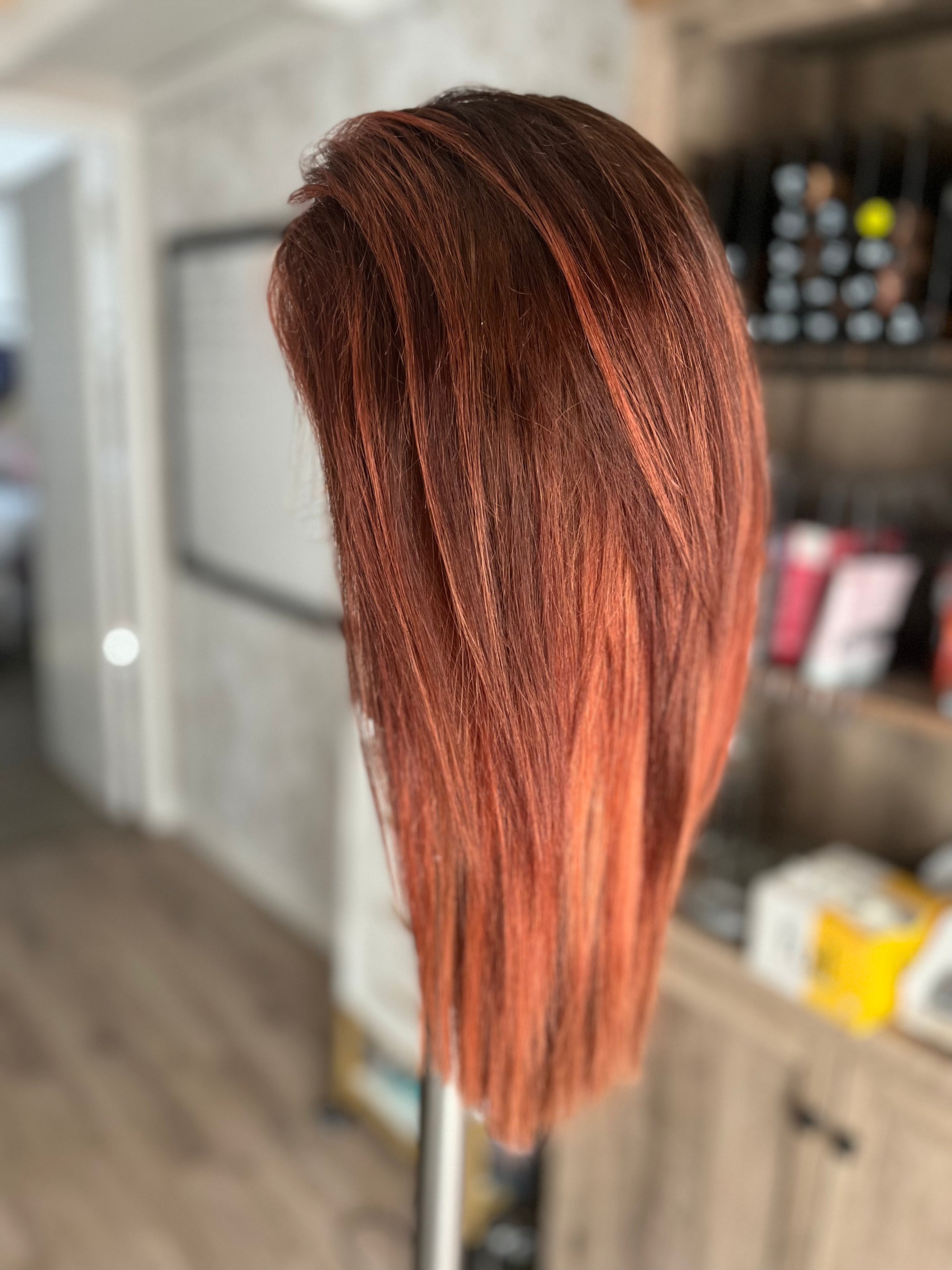 "Jessica" Transparent 16" Lace Front