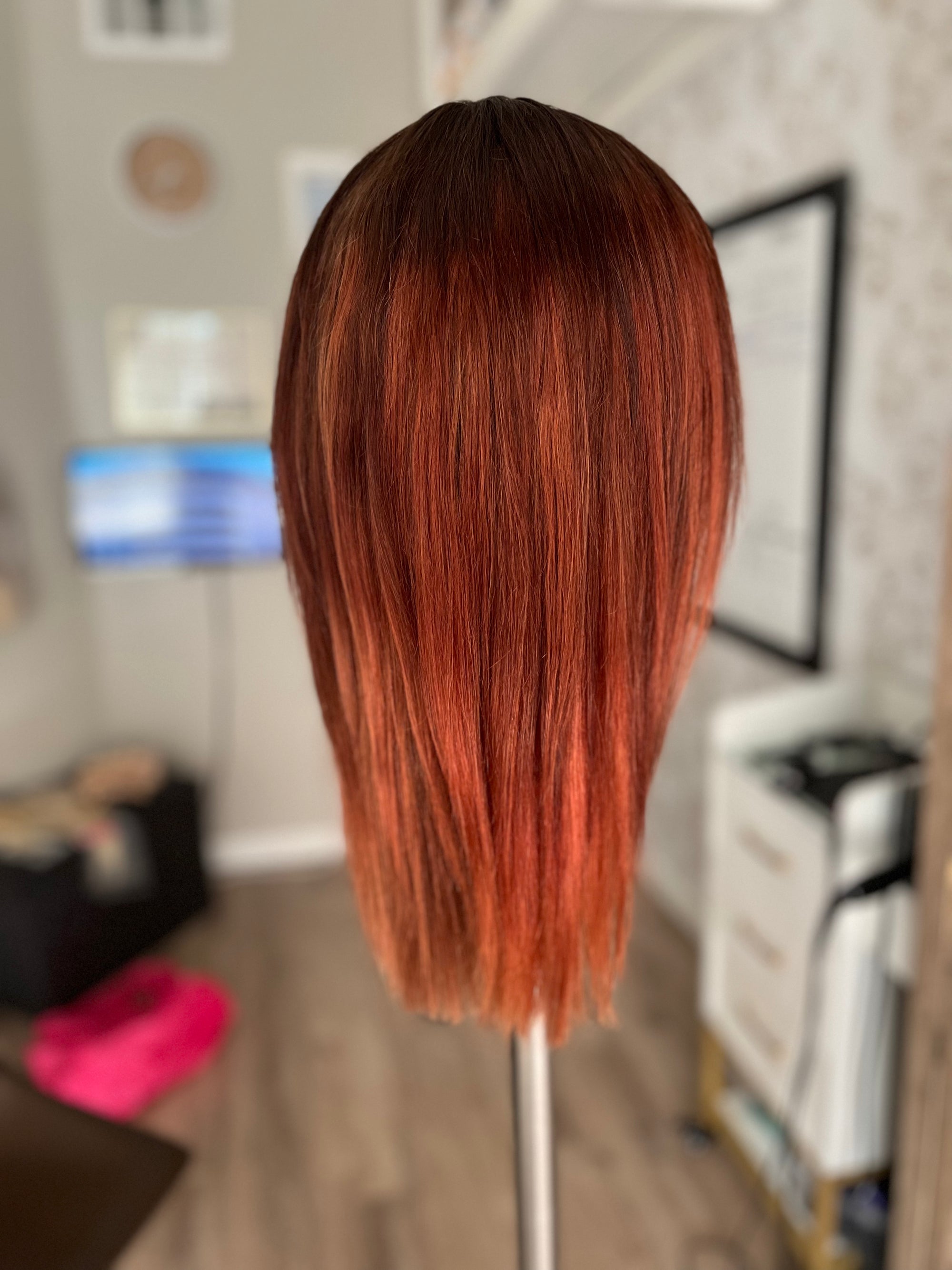 "Jessica" Transparent 16" Lace Front