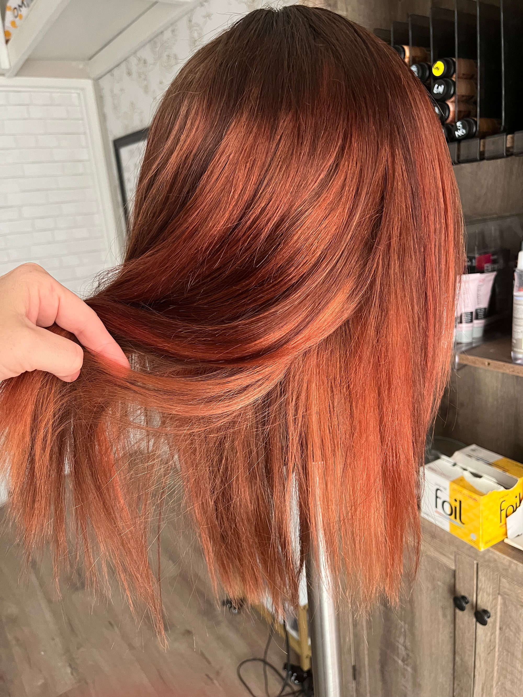 "Jessica" Transparent 16" Lace Front