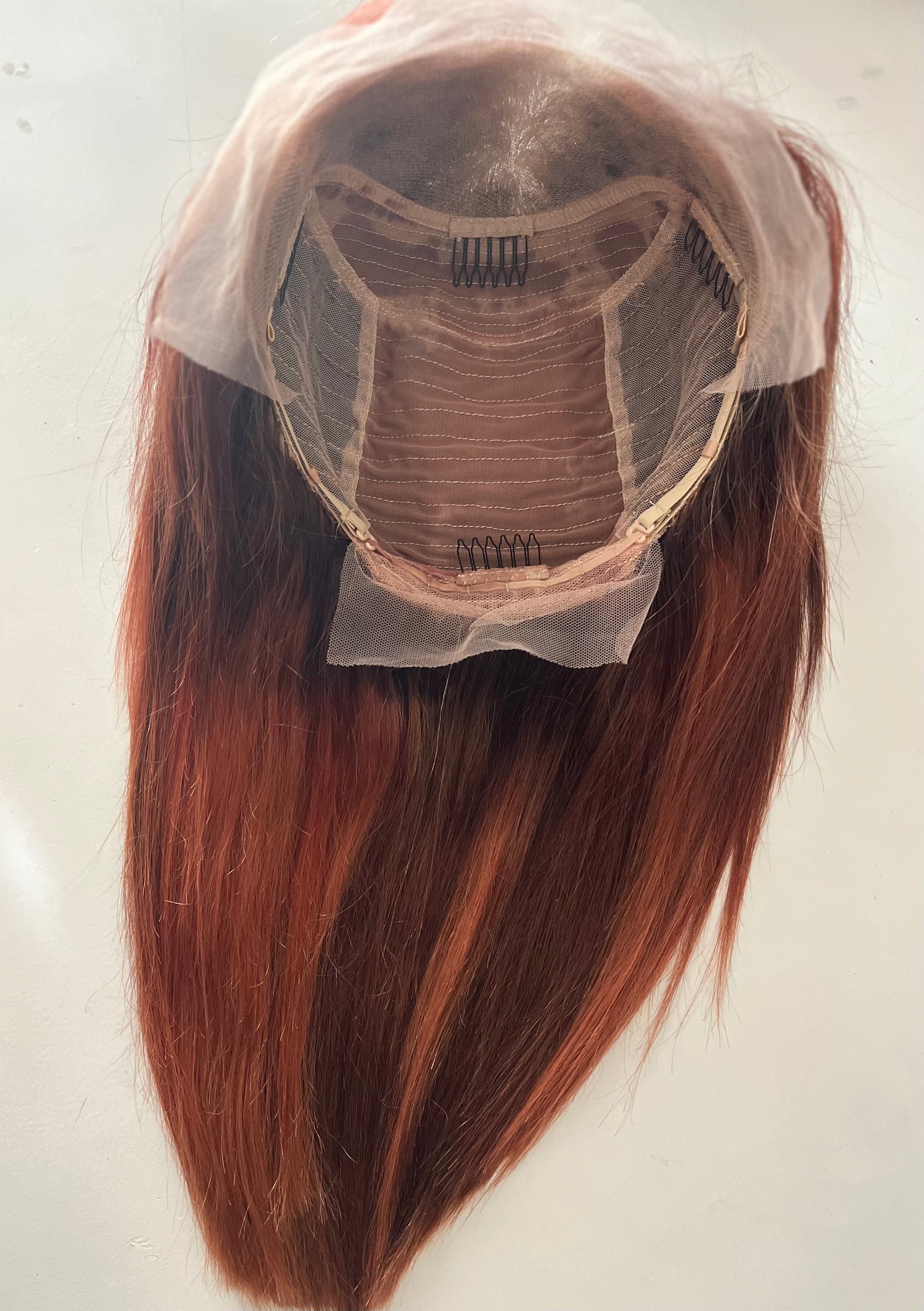 "Jessica" Transparent 16" Lace Front