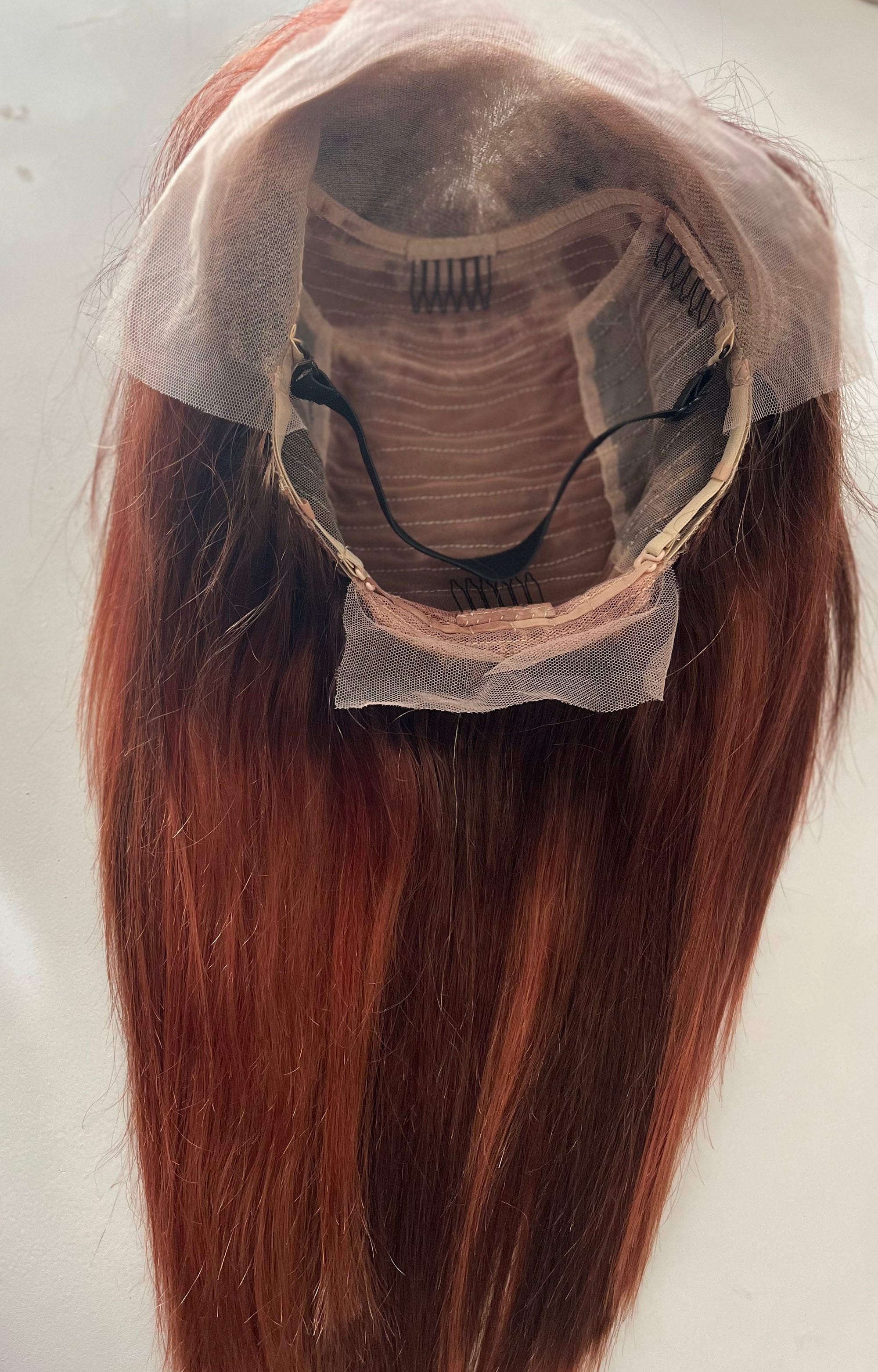 "Jessica" Transparent 16" Lace Front