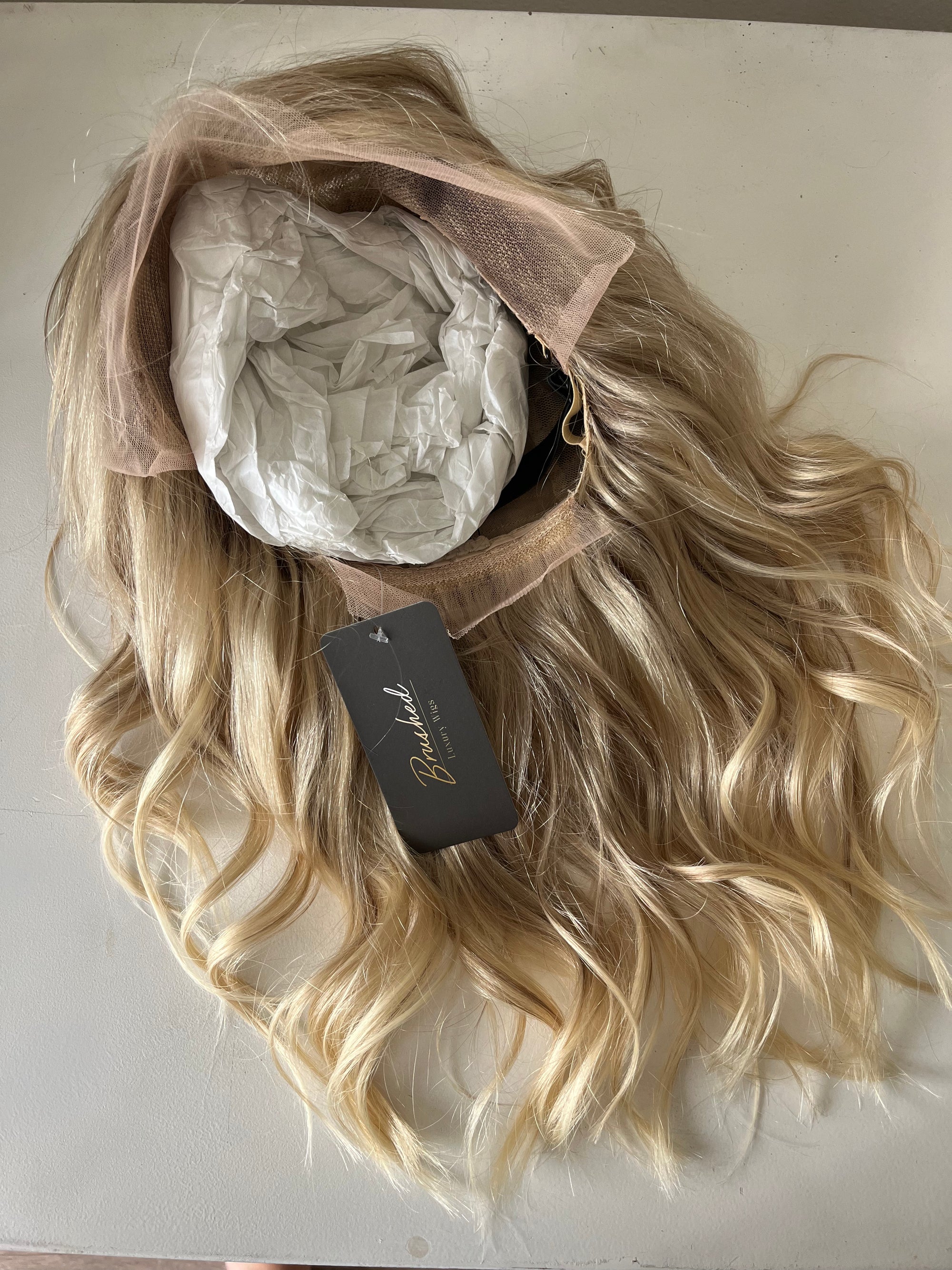 "Julie" 14" Transparent Lace Front Wig
