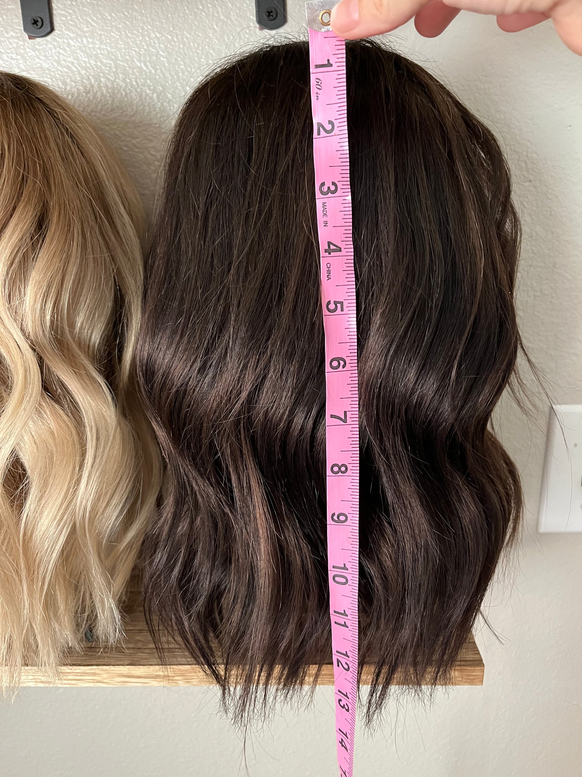 "Kourtney" Transparent 12" Lace Front Wig