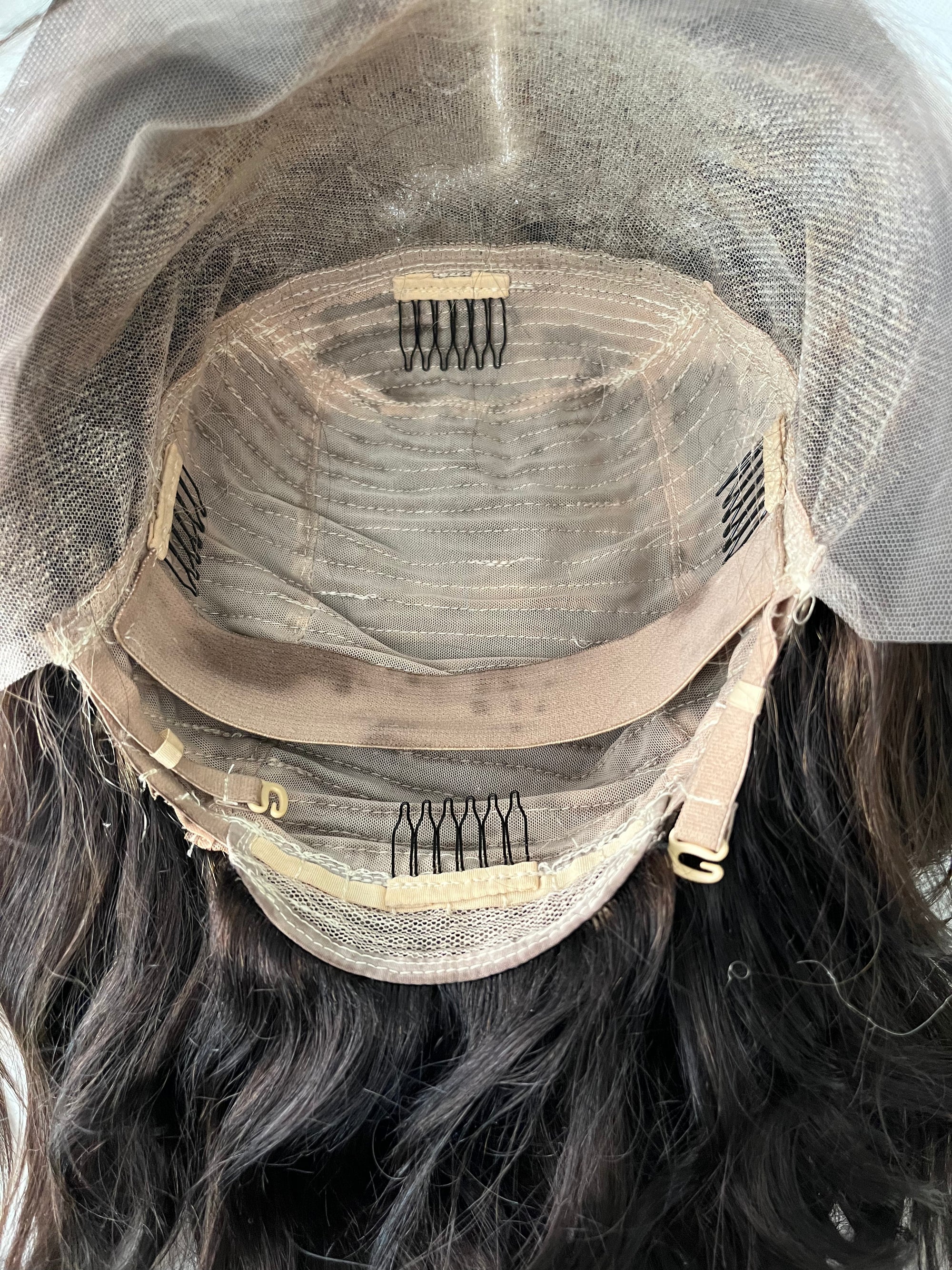 "Kourtney" Transparent 12" Lace Front Wig