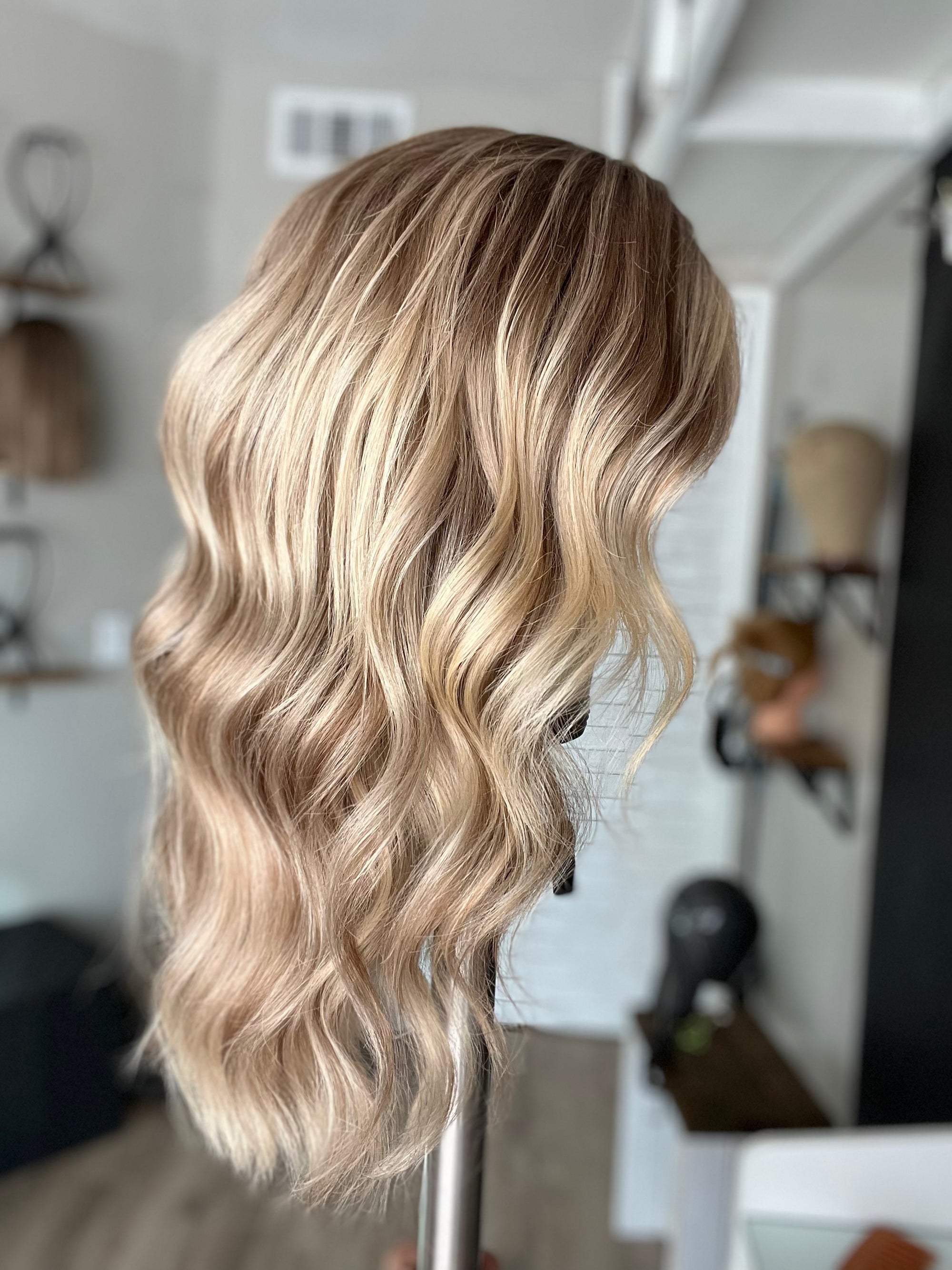 "Lexi" Transparent 14" Lace Front Wig