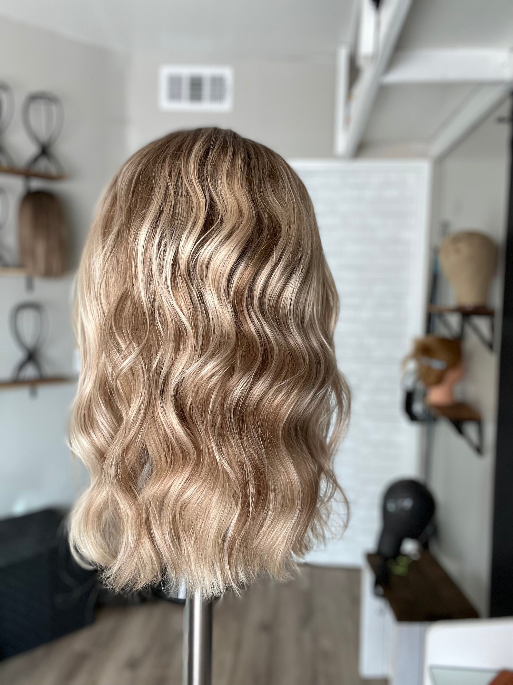 "Lexi" Transparent 14" Lace Front Wig