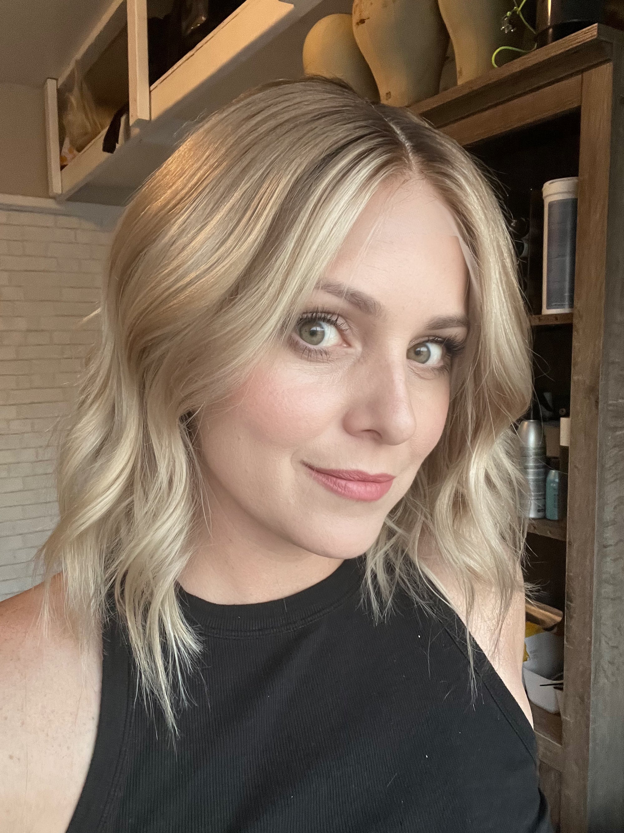 "Stella" Transparent 12" Lace Front Wig