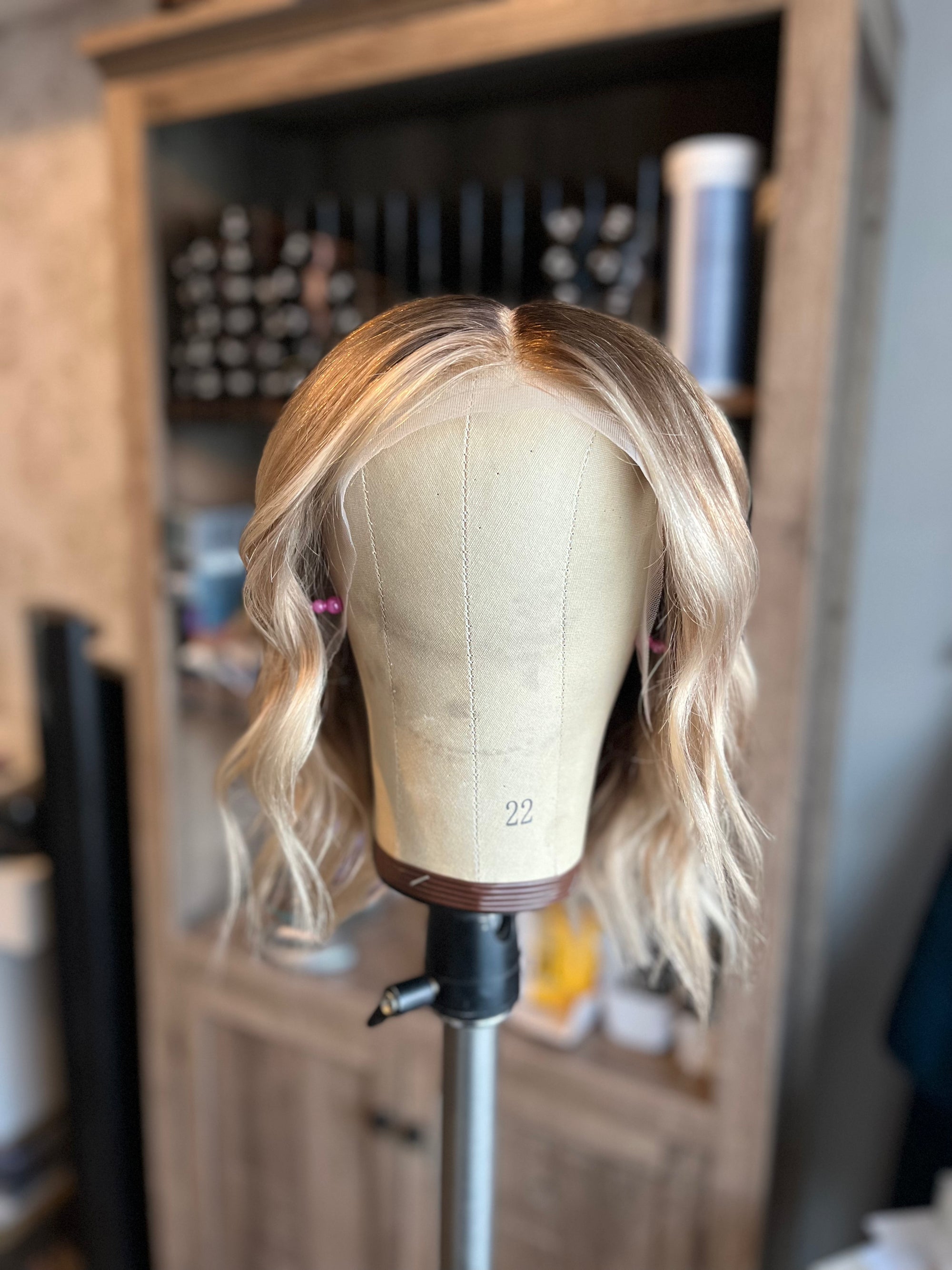 "Stella" Transparent 12" Lace Front Wig