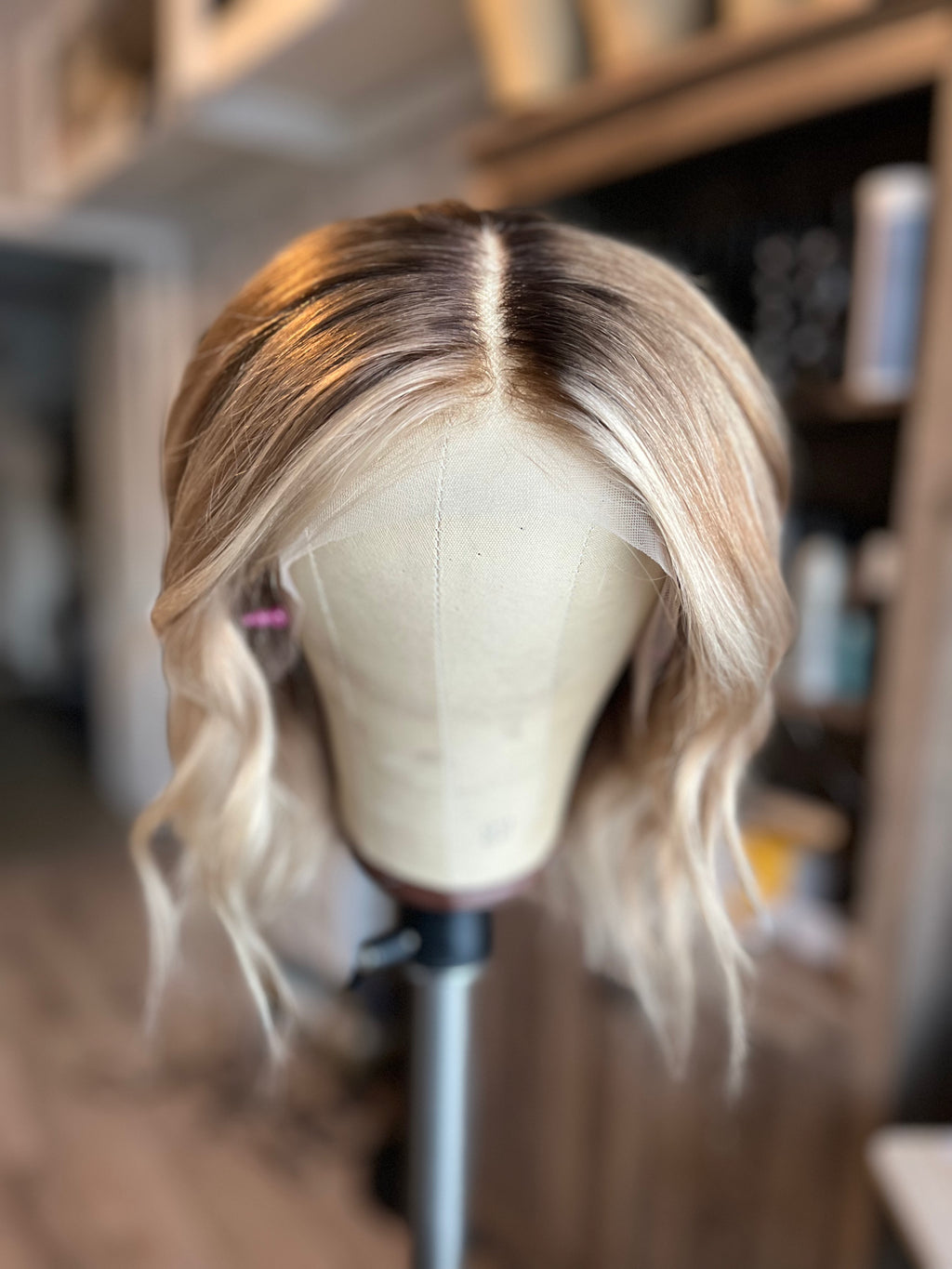 "Stella" Transparent 12" Lace Front Wig