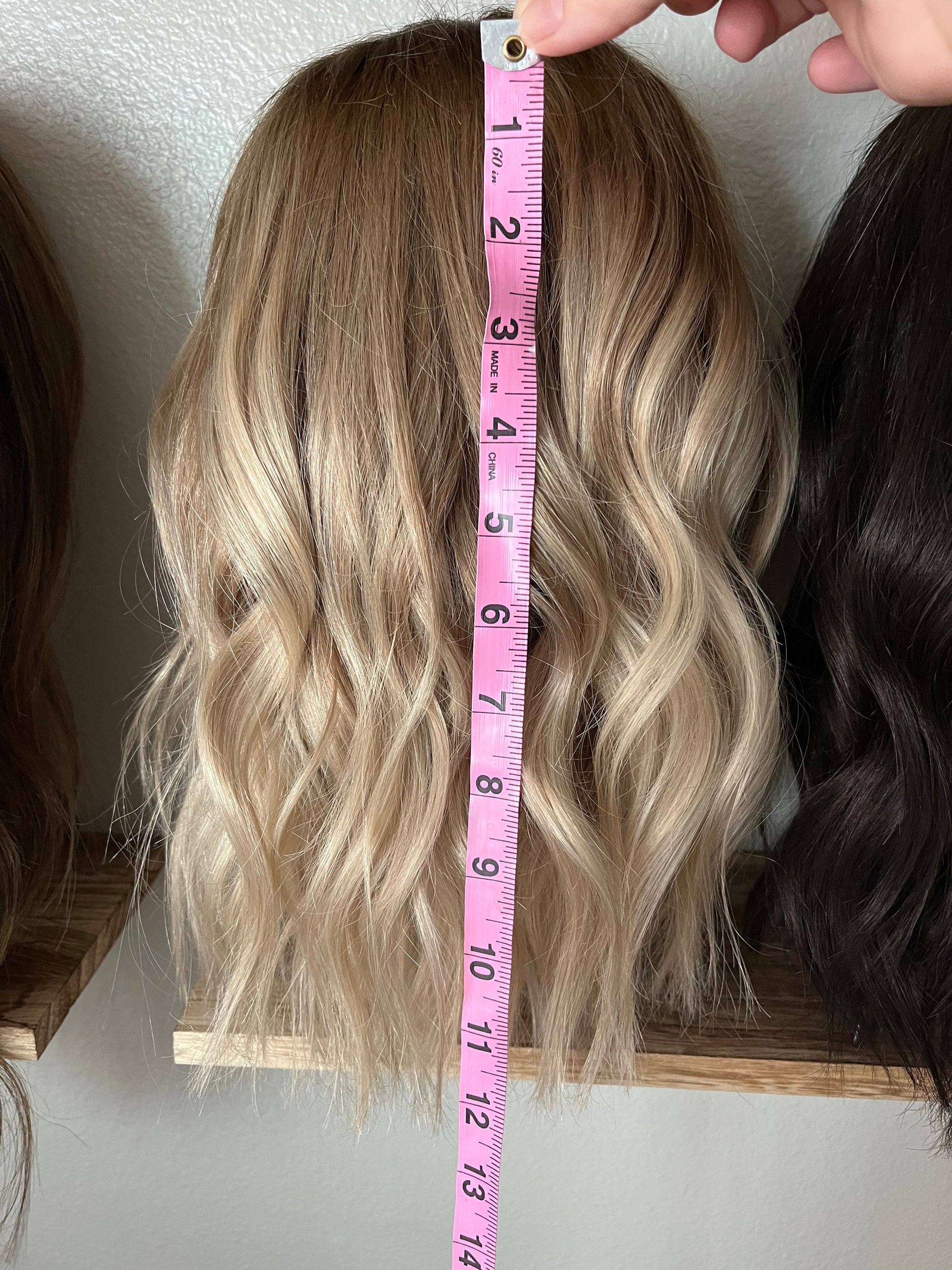 "Stella" Transparent 12" Lace Front Wig