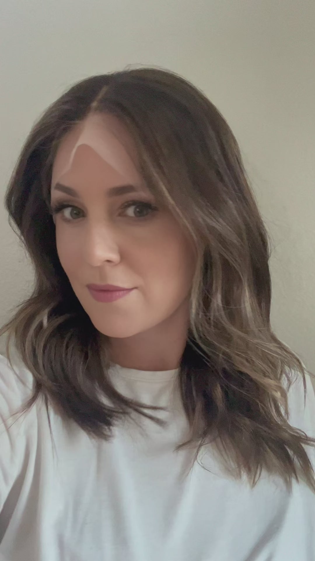 "Grace" Transparent 18" Lace Front Wig